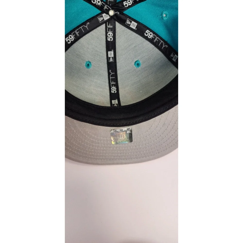 New‎ Era 59FIFTY Miami Dolphins Fitted Hat 7 3/8 Teal Orange NFL Cap